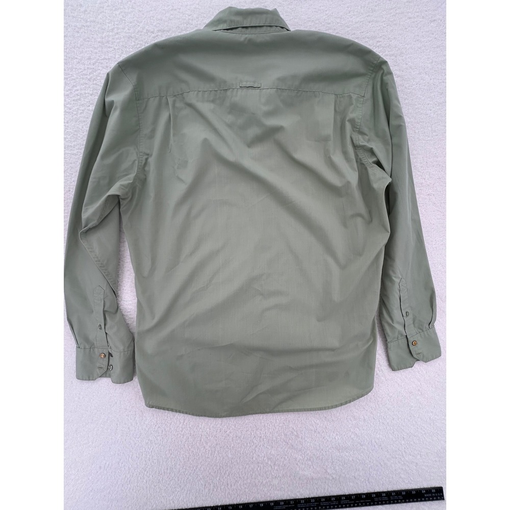 Quiksilver Mens Slim Fit Sage Green Long Sleeve Button Down Shirt XXL B109898 - Picture 8 of 12